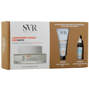 SVR C20 BIOTIC + COLLAGEN BIOTIC 15 ML + AMPOULE B 30 ML OFFERTS