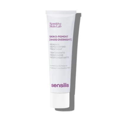 Sensilis D-Pigment Color SPF 50+ : protection solaire teintée anti-taches pour un teint lumineux