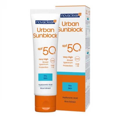 NOVACLEAR URBAN SUNBLOCK PROTECTION SPF 50+ PEAUX SÈCHES 40ml