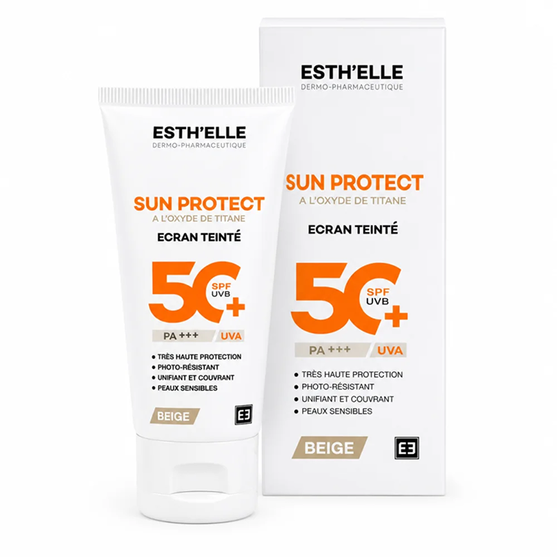 ESTHELLE Écran Teinté Beige SPF 50+ pour le visage