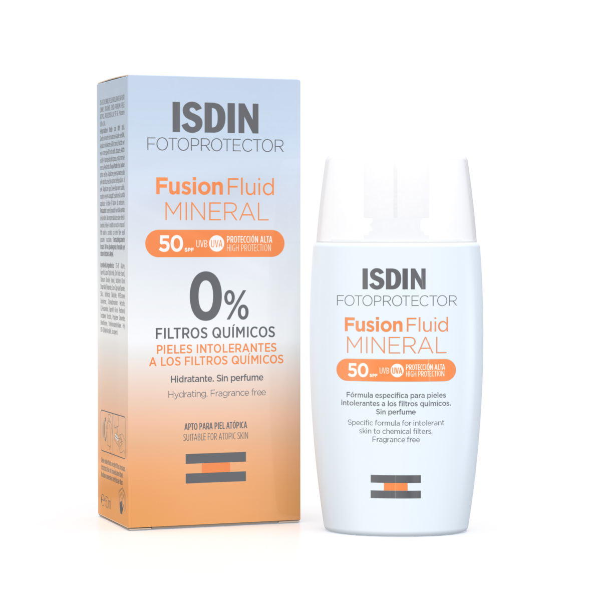 ISDIN FOTO PROTECTOR FUSION FLUID MINERAL SPF50+ 50ML
